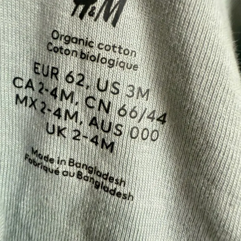 H&M baby sage
